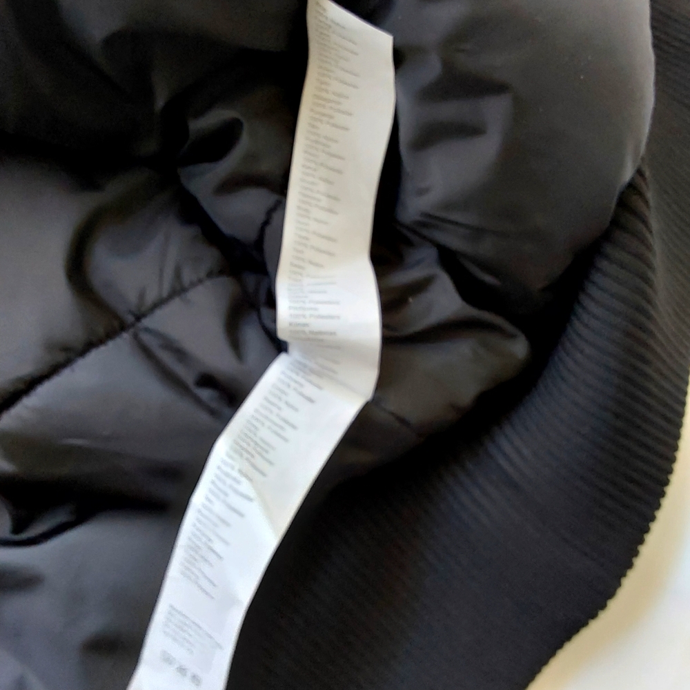 Fabletics Black Iconic Bomber Jacket - image 8